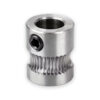 MK8 Drive Gear - Stainless Steel Extruder 5mm Shaft 3D Printer Reprap 1.75mm 3mm
