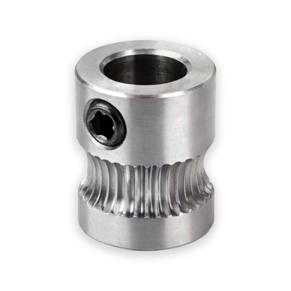 MK8 Drive Gear - Stainless Steel Extruder 5mm Shaft 3D Printer Reprap 1.75mm 3mm