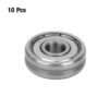 V625ZZ 16x5mm 5mm V Groove Sealed Guide Pulley Rail Ball Bearing 625VV