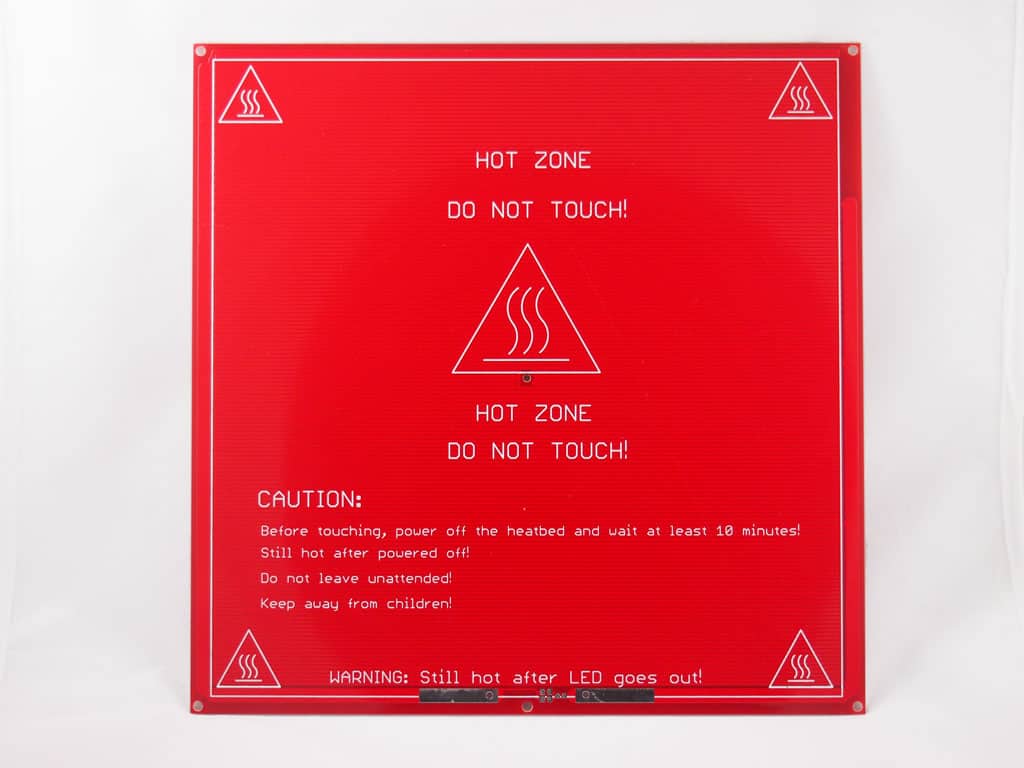 214x214mm MK2B PCB Heatbed Heat Bed Dual Power 3D Printer