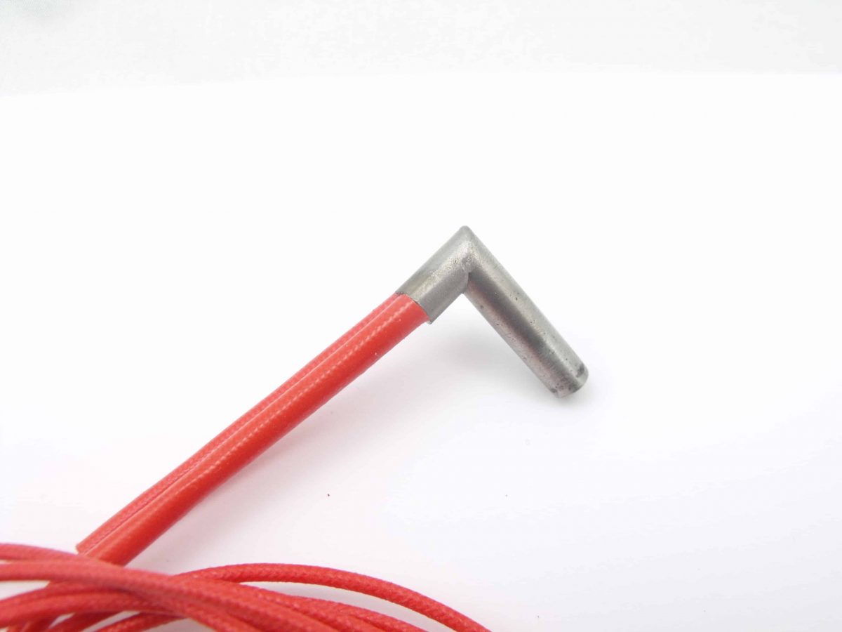 40W Ceramic Cartridge Heater- Right Angle 24V Heating Element - 3D Printer - RepRap