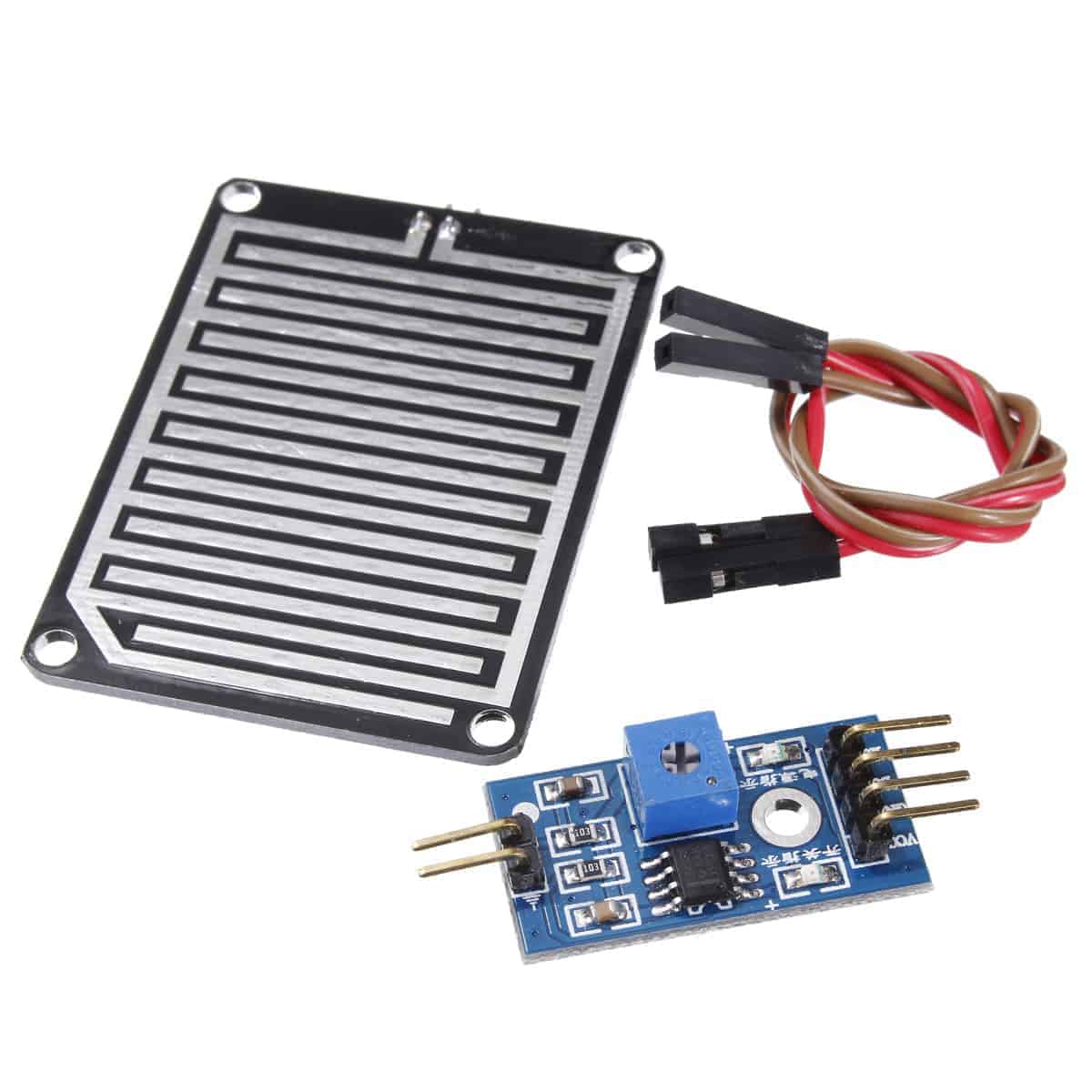 Raindrop Detection Sensor for Arduino & Pi – Makers Hut