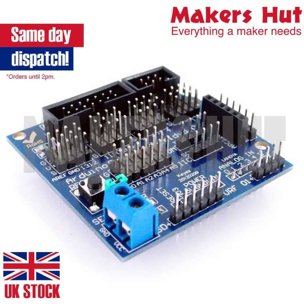 Sensor Shield V5.0 Sensor Expansion Board for Arduino - Robot Parts