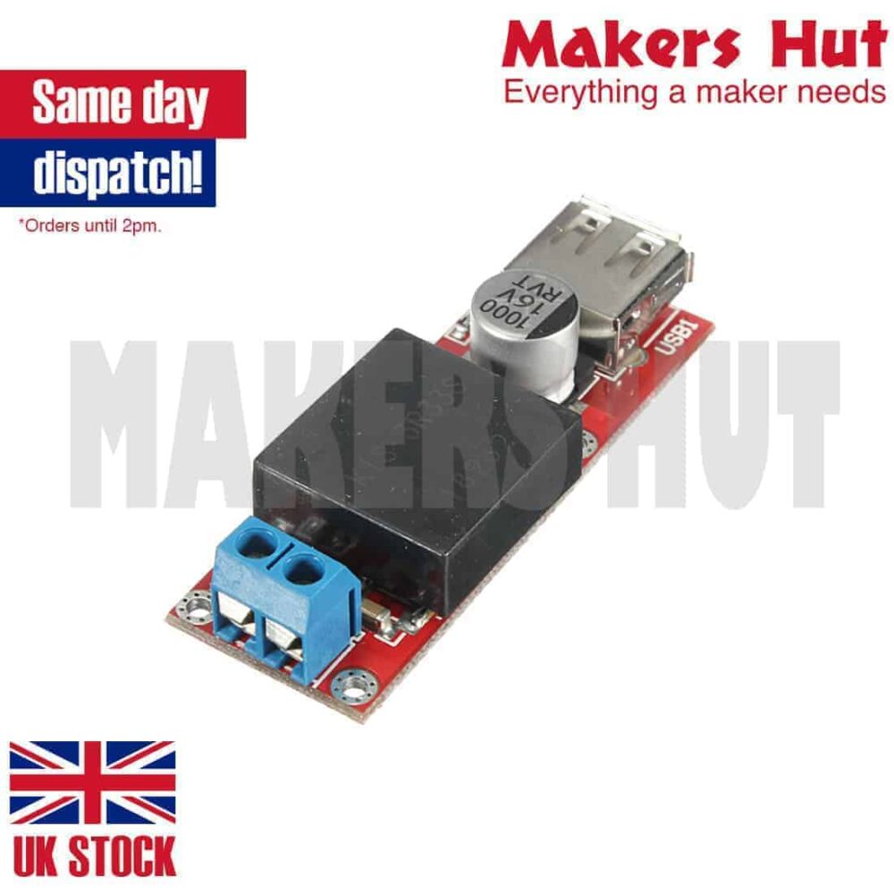 5V USB Output Converter DC 7V-24V To 5V 3A Step-Down Buck KIS3R33S Module