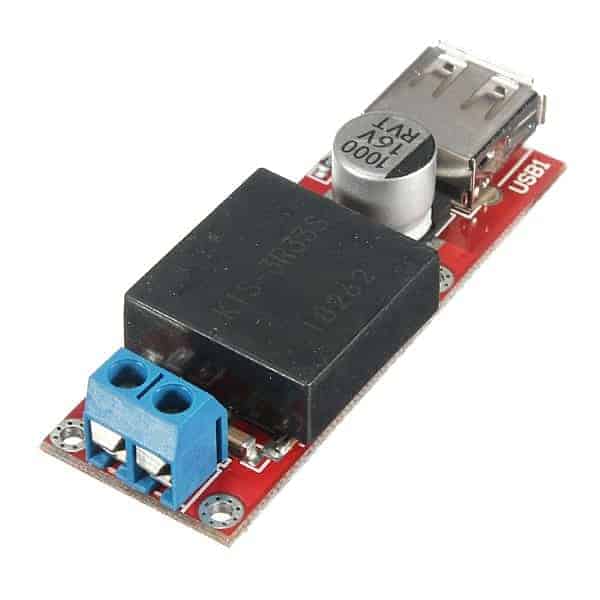 5V USB Output Converter DC 7V-24V To 5V 3A Step-Down Buck KIS3R33S Module