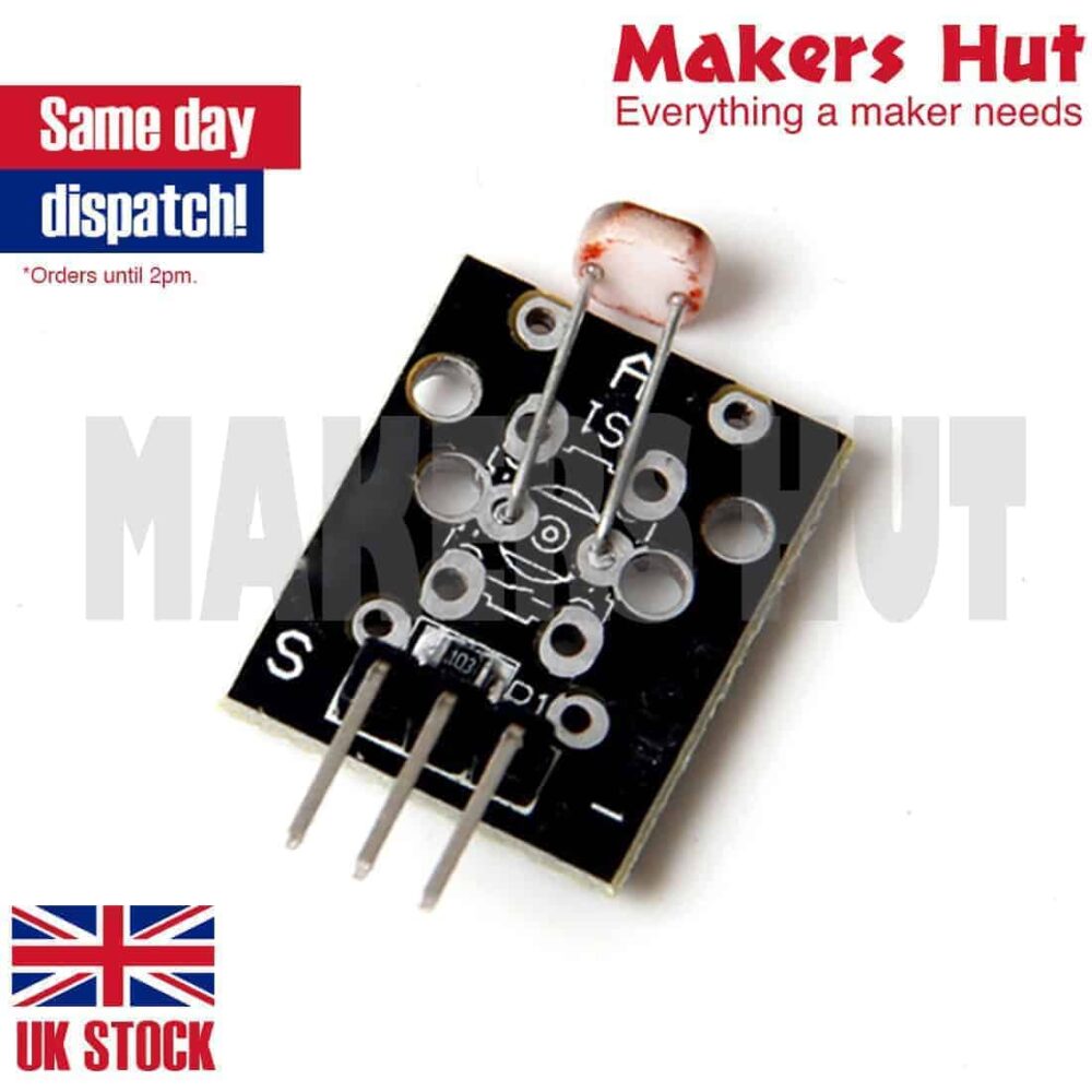 KY-018 Photoresistor Module - Light Sensor for Arduino AVR PIC Raspberry Pi