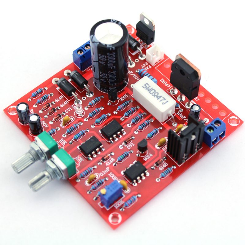 0-30V 2mA - 3A Adjustable DC Regulated Power Supply DIY Kit Short Circuit Current