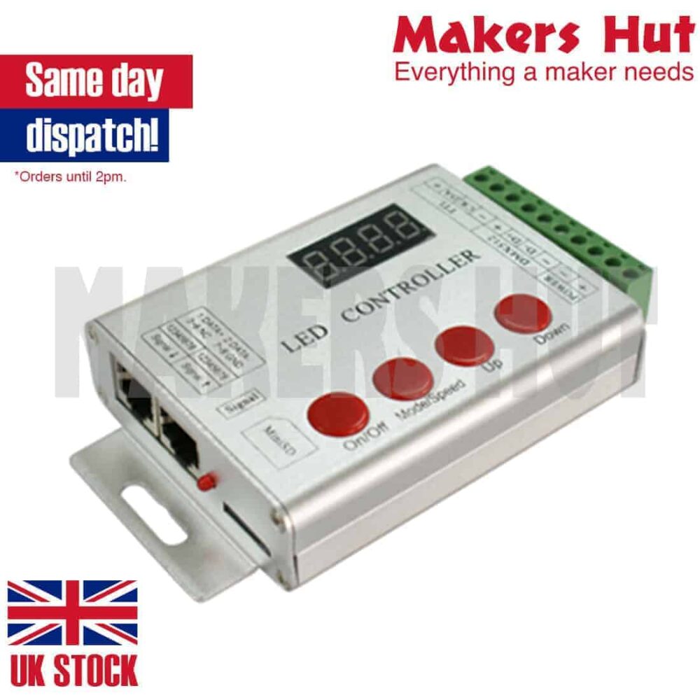 HC202S RGB LED Pixel Controller SD Card -WS2812 LPD8806 WS2811 WS2801