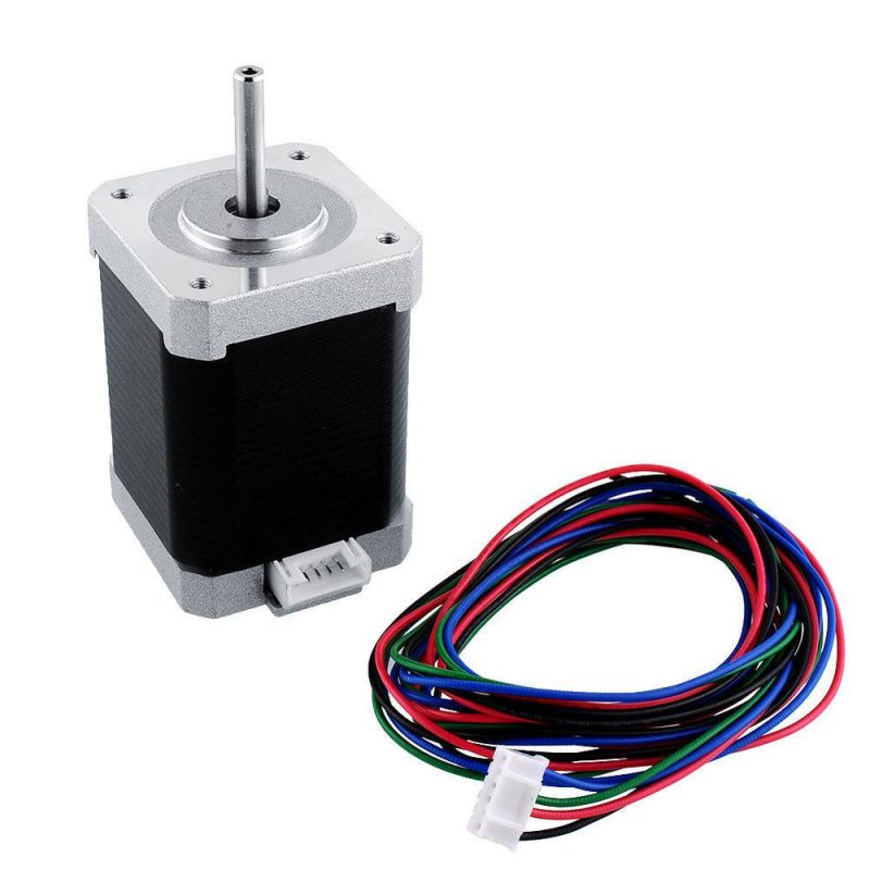 Nema 17 Bipolar Stepper 1.8deg 1.5A 0.65Nm 42x42x60mm 4-wires Nema17 CNC