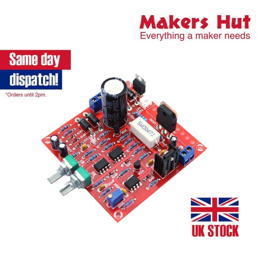 0-30V 2mA - 3A Adjustable DC Regulated Power Supply DIY Kit Short Circuit Current