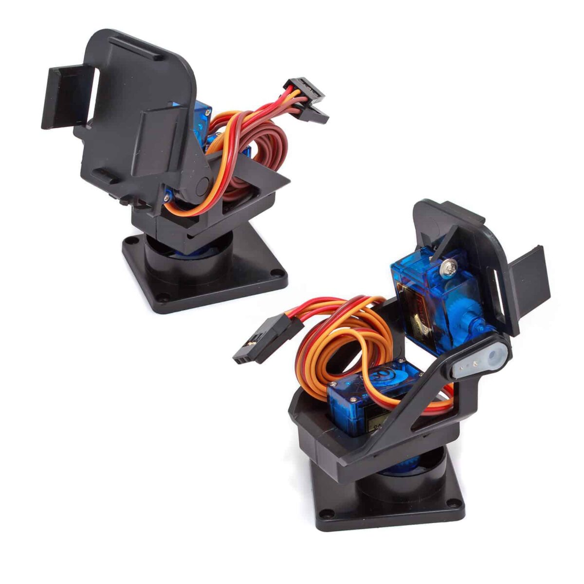 Servo bracket PT Pan/Tilt Camera Platform Anti-Vibration Camera Mount for Aircraft FPV dedicated nylon PTZ for 9G SG90