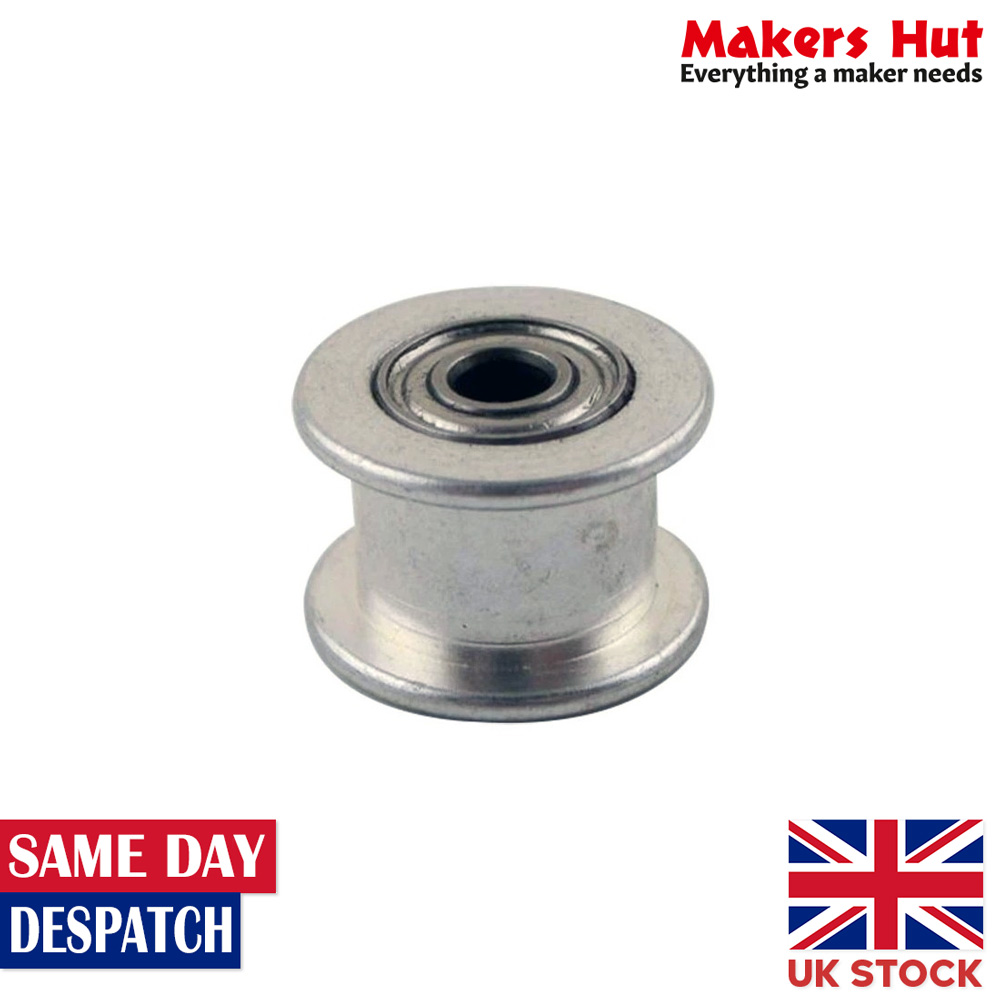 Idler Pulley Wheel for 9mm Belt 5mm bore - 3D Printer - CNC - RepRap