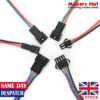 JST Connector Leads 150mm 22 AWG - 2 / 3 / 4 / 5 / 6 Pin - Wire Cable LED Strip