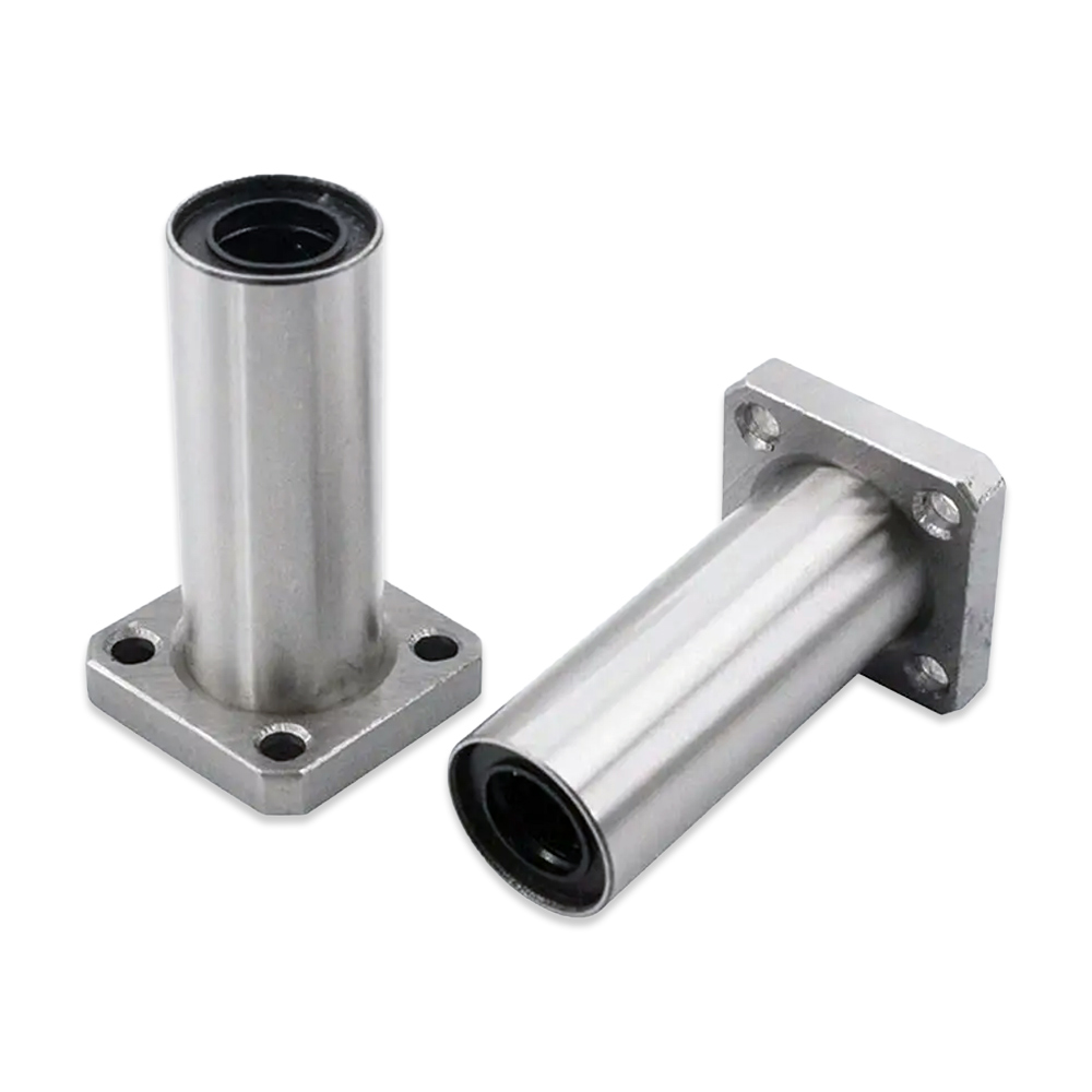 LMK16LUU 16mm Inner Diameter Square Flange Linear Motion Bushing Ball Bearing