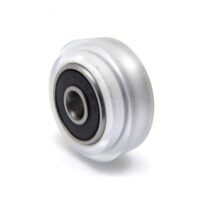 Dual V Wheel for V Slot Linear Extrusion -RepRap CNC 3D Printer - Delrin S/Steel - Polycarbonate