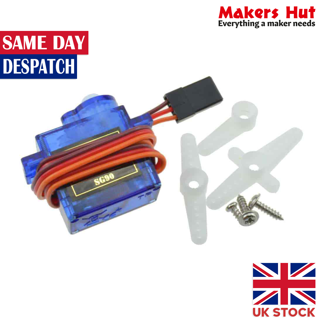 Micro Servo SG90 9g – High Torque Mini Servo Motor for RC, Robotics & Arduino Projects