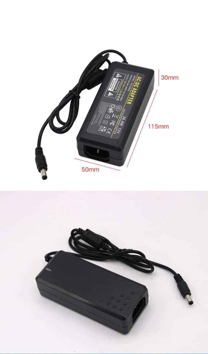 AC DC Power Adapter Transformer 5V 12V 24V 48V - 30W-240W - CHARGER LED CCTV