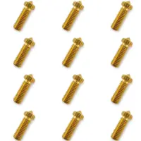 3D Printer Volcano type Nozzle V6 - 1.75 or 3mm Filament / 0.4 0.6 0.8 1.0 1.2