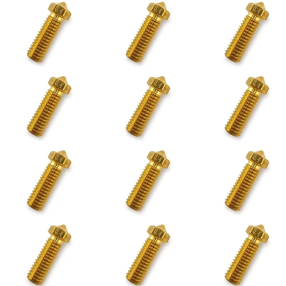 3D Printer Volcano type Nozzle V6 - 1.75 or 3mm Filament / 0.4 0.6 0.8 1.0 1.2