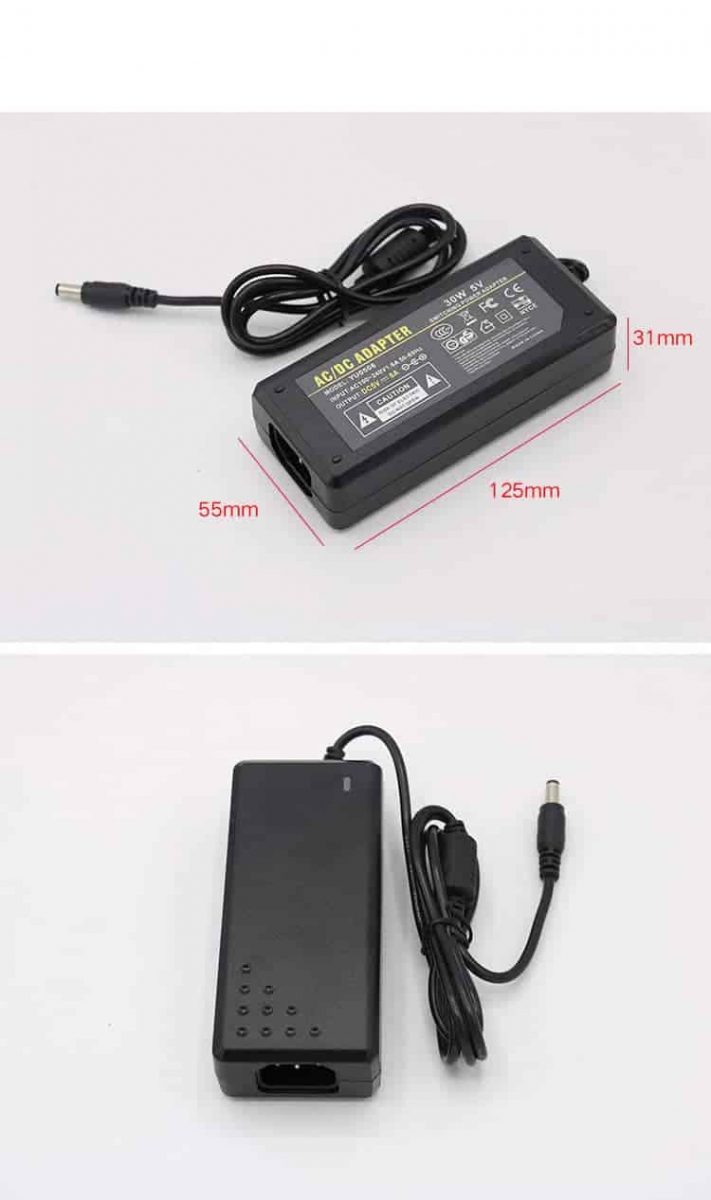AC DC Power Adapter Transformer 5V 12V 24V 48V - 30W-240W - CHARGER LED CCTV
