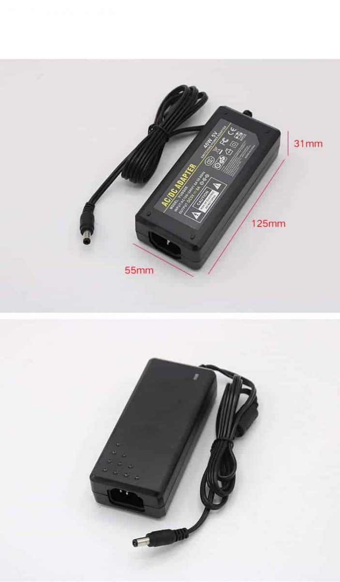 AC DC Power Adapter Transformer 5V 12V 24V 48V - 30W-240W - CHARGER LED CCTV