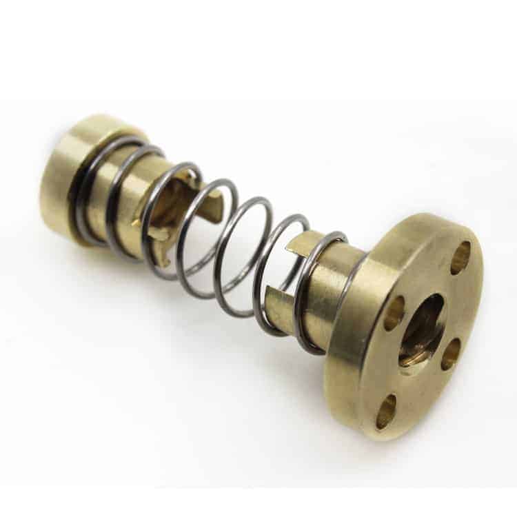 T8 Anti-backlash Spring Loaded Nut For CNC 8mm Threaded Rod Lead Screw