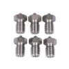 Stainless Steel Extruder Nozzle V6 - 1.75 or 3mm Filament / 0.25 0.4 0.8mm