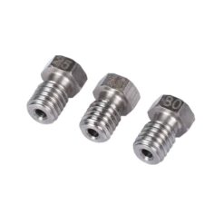 Stainless Steel Extruder Nozzle V6 - 1.75 or 3mm Filament / 0.25 0.4 0.8mm - Image 5