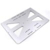 Prusa i3 Anodized Aluminum Y Carriage Plate XL 300x200 Upgrade RepRap 3D Printer