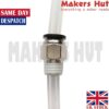 Ultimaker 2 Original OD 6.35 Special Connector 1/8 Inch Thread UM2 3D Printer