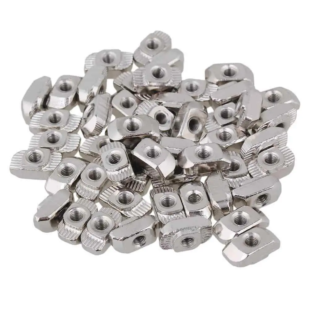 T Nuts Drop In - Elastic - Slide In - Slim M3 M4 M5 M6 M8 for 2020 3030 4040