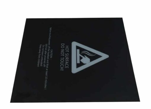 Durable Black Heat Bed Platform Sticker 200 220 250 300mm for 3D Printer UM2 - Image 4