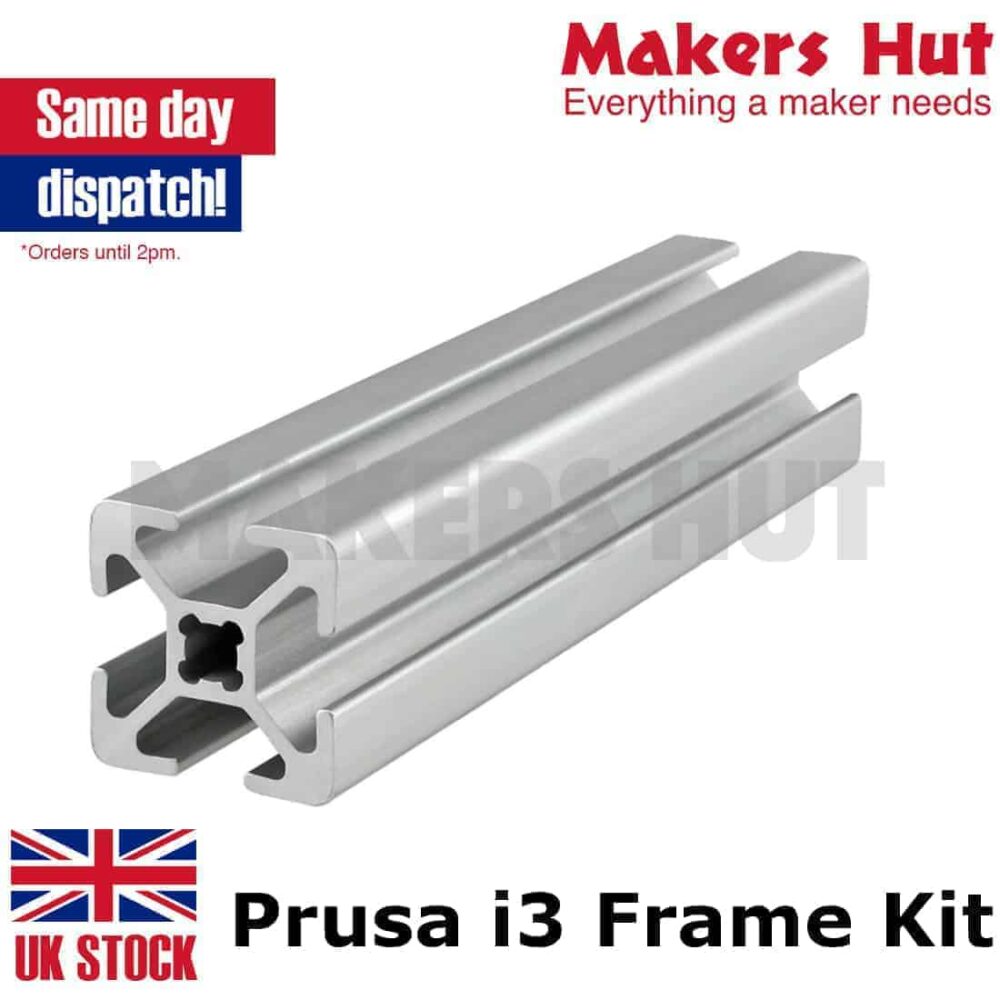 Prusa i3 Rework 2020 Aluminium Extrusion Frame Kit - 3D Printer