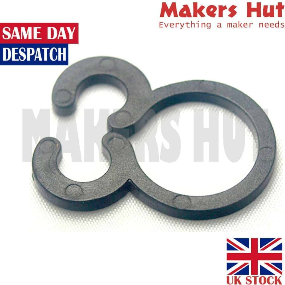5x Ultimaker 2 Bowden Cable Harness Clips for UM2 3D Printer