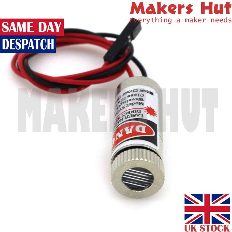 Laser Line Industrial Module 12mm 5mw Red Line - Ciclop Scanner - 3D Printer