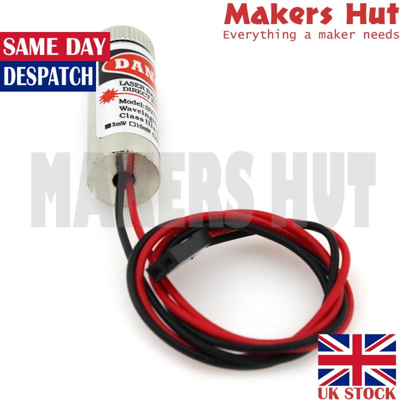 Laser Line Industrial Module 12mm 5mw Red Line - Ciclop Scanner - 3D Printer