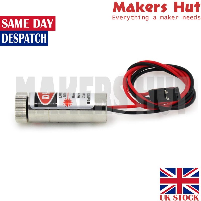Laser Line Industrial Module 12mm 5mw Red Line - Ciclop Scanner - 3D Printer
