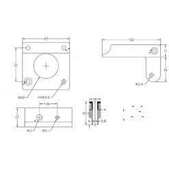 MK8 Extruder Upgrade Kit - Aluminium Block - RepRap CR-10 3D Printer - Image 6