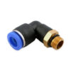 PL6-01 Pneumatic Male Elbow, 6mm to 1/8" Inch Quick Fitting Connector Coupler