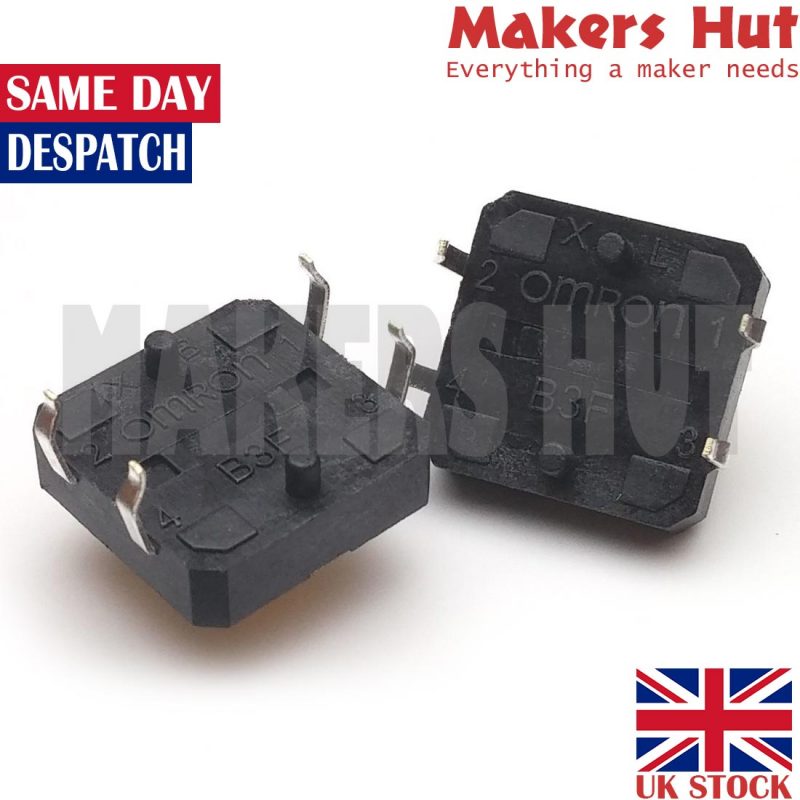 OMRON B3F-4055 12x12x7.3mm Projected Momentary Tactile Push Button Switch