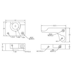 MK10 2nd Generation Extruder Upgrade Kit Aluminum Left or Right 3D Printer - Image 4