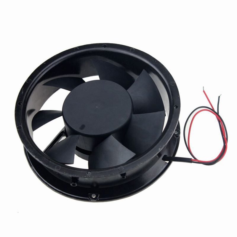 172mm Round Brushless Cooling Fan DC12V - 17251 - Double Ball Bearing