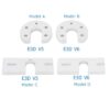 V5 V6 J-Head Hotend Extruder Aluminum Mounting Plate