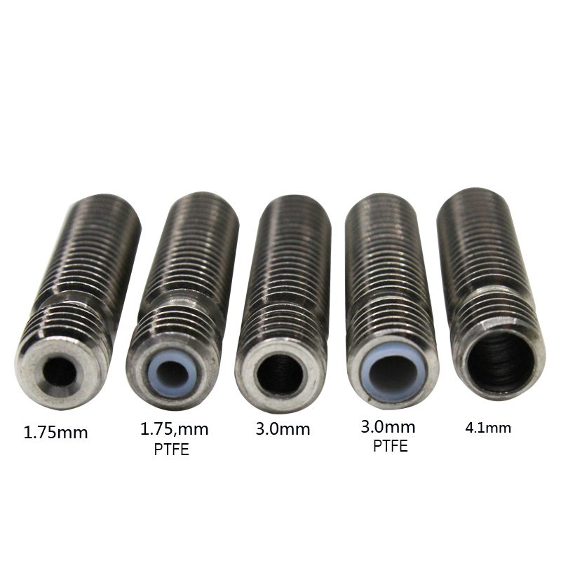 V5 Throat Extruder 1.75mm 3mm 4.1mm Stainless Steel RepRap Prusa 3D Printer