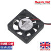 3007 30x30x7mm Compact Axial Fan - Cooling - 2 Pin - 5V - 12V - 3cm