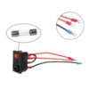 Power Switch Socket Module 220V/110V 10A with Fuse - 3D Printer