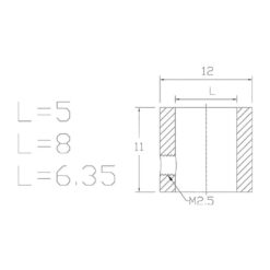 40 Teeth MK7/MK8 Stainless Steel Extruder Feeder - 3D Printer - Image 2