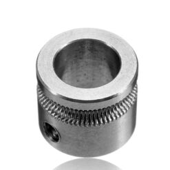 MK7 Stainless Steel Extrusion Gear - 8mm  Bore - 3D Printer - Image 3