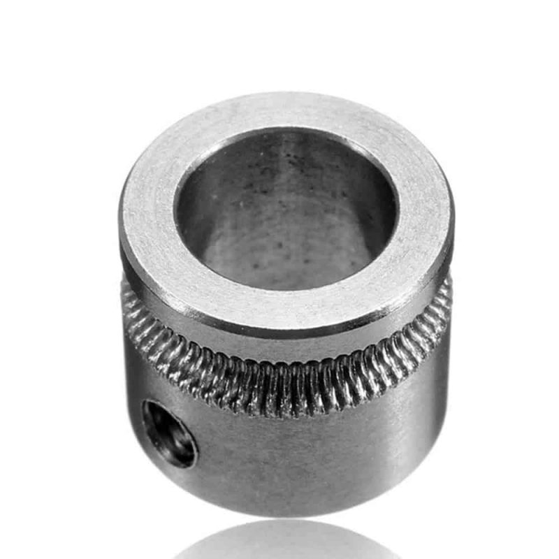 MK7 Stainless Steel Extrusion Gear - 8mm  Bore - 3D Printer