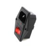 Power Jack with Switch and Fuse - 3D Printer Makerbot Creality